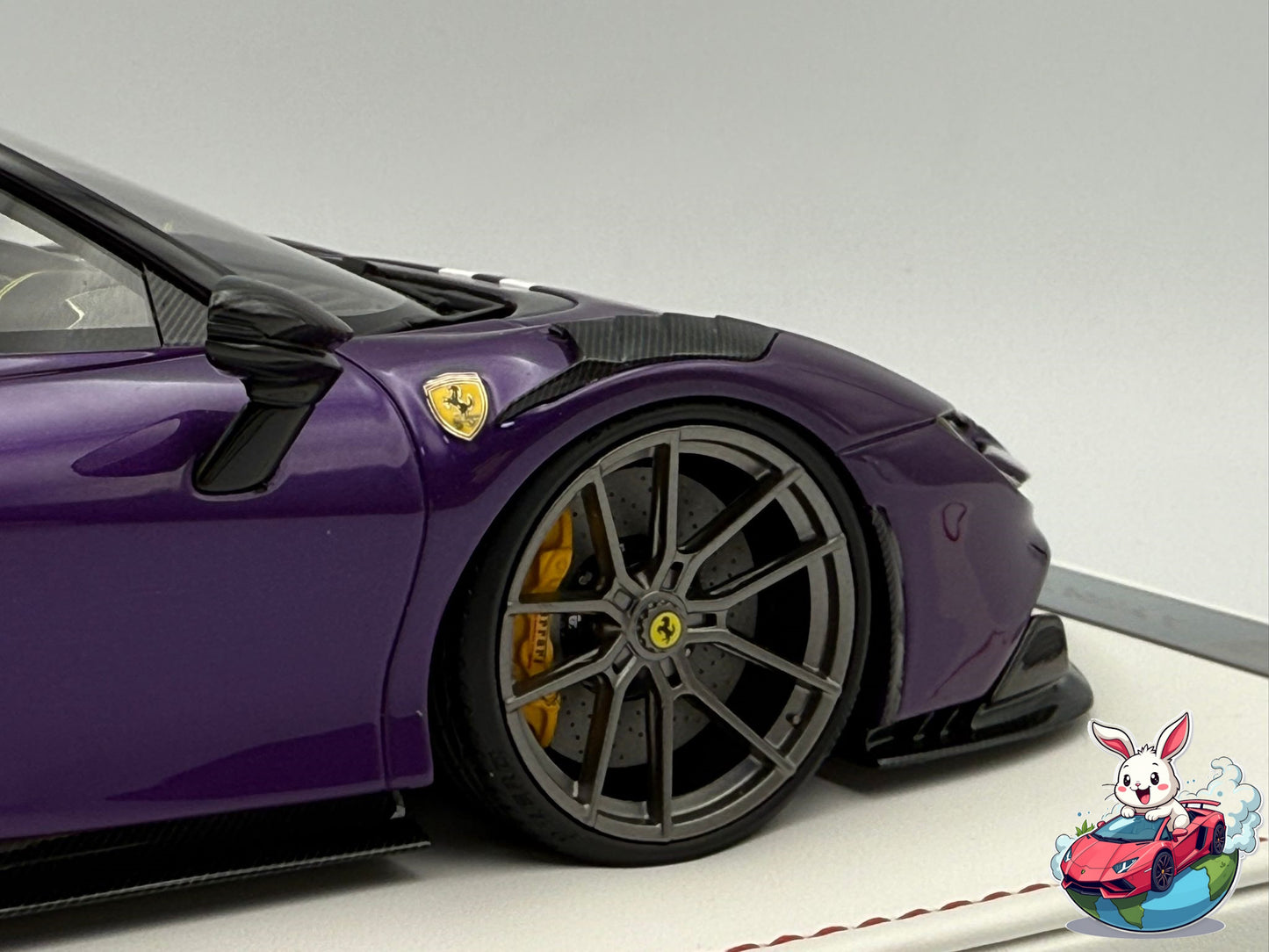 Ivy Merit 1:18 Ferrari SF90 Stradale Novitec Rosso (Viola Hong Kong)
