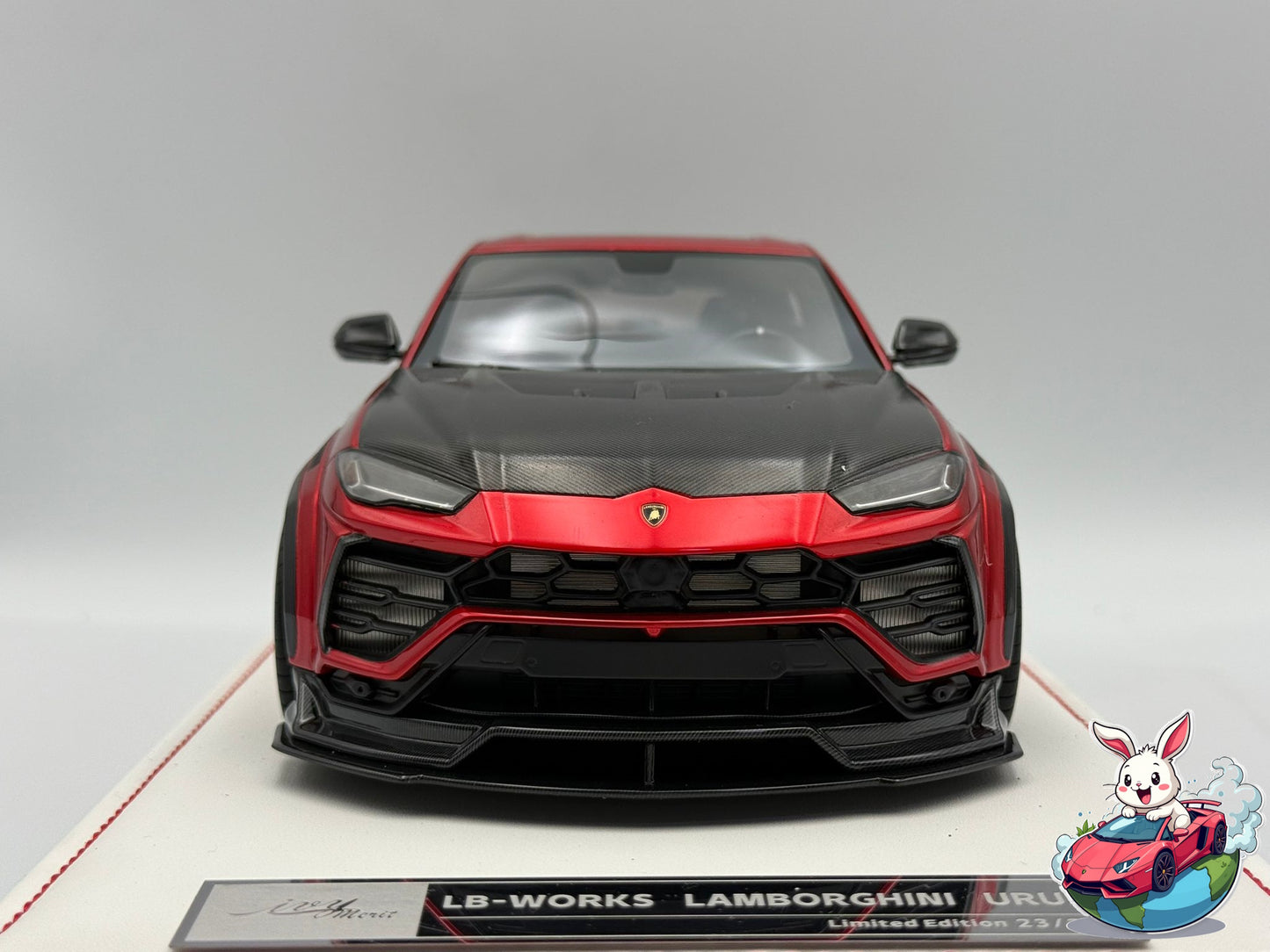 Ivy Merit 1:18 Lamborghini Urus LBWK LB-WORKS (Red)
