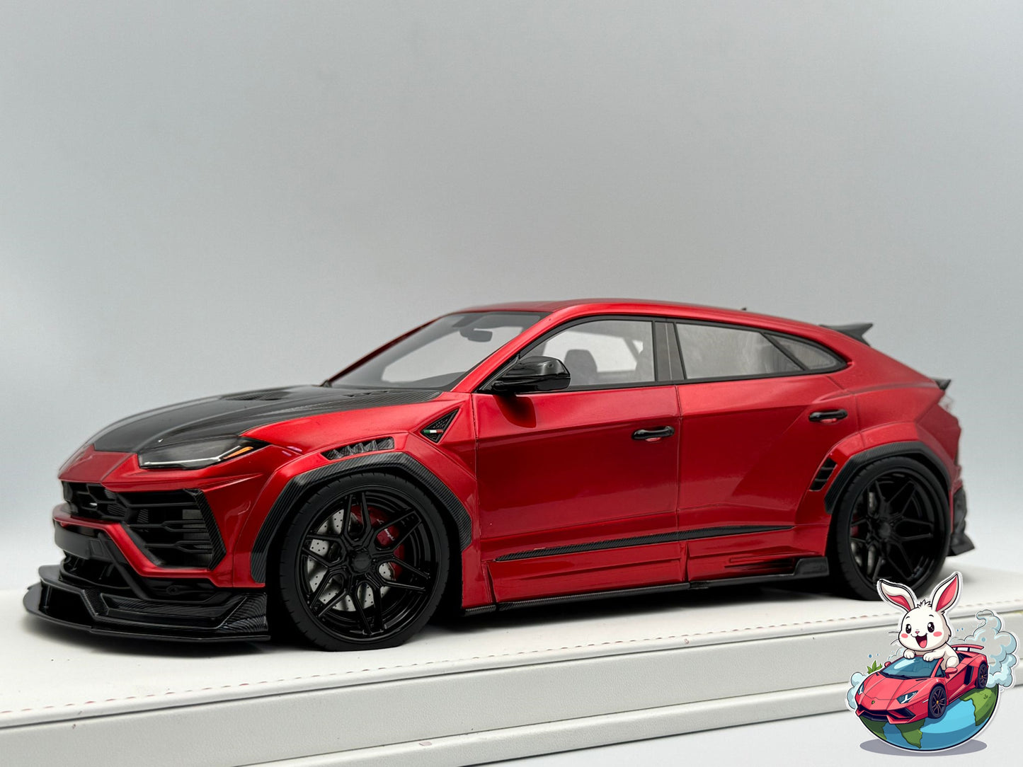Ivy Merit 1:18 Lamborghini Urus LBWK LB-WORKS (Red)