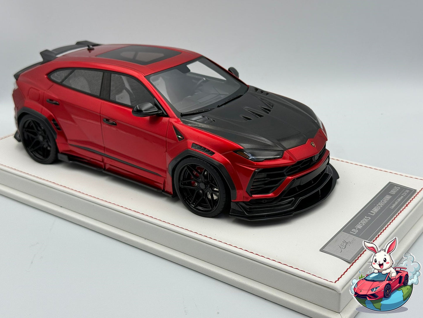 Ivy Merit 1:18 Lamborghini Urus LBWK LB-WORKS (Red)