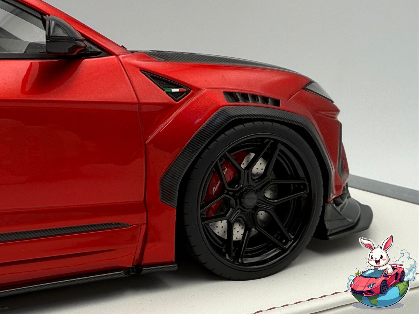 Ivy Merit 1:18 Lamborghini Urus LBWK LB-WORKS (Red)