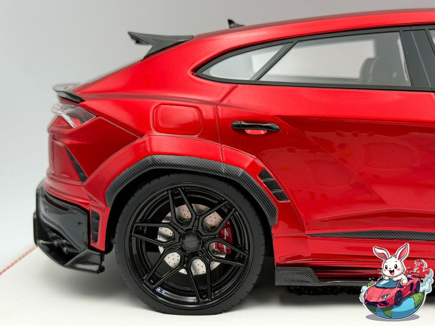 Ivy Merit 1:18 Lamborghini Urus LBWK LB-WORKS (Red)
