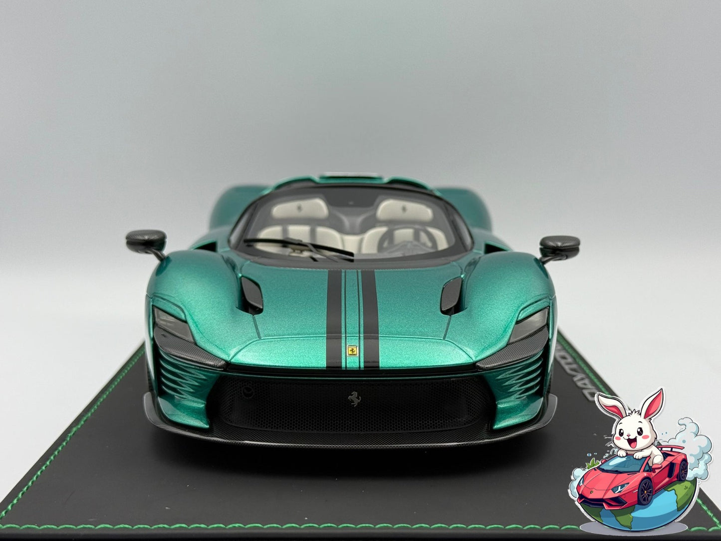 BBR Models 1:18 Ferrari SP3 Daytona 'Open Roof' (Green Jewel)