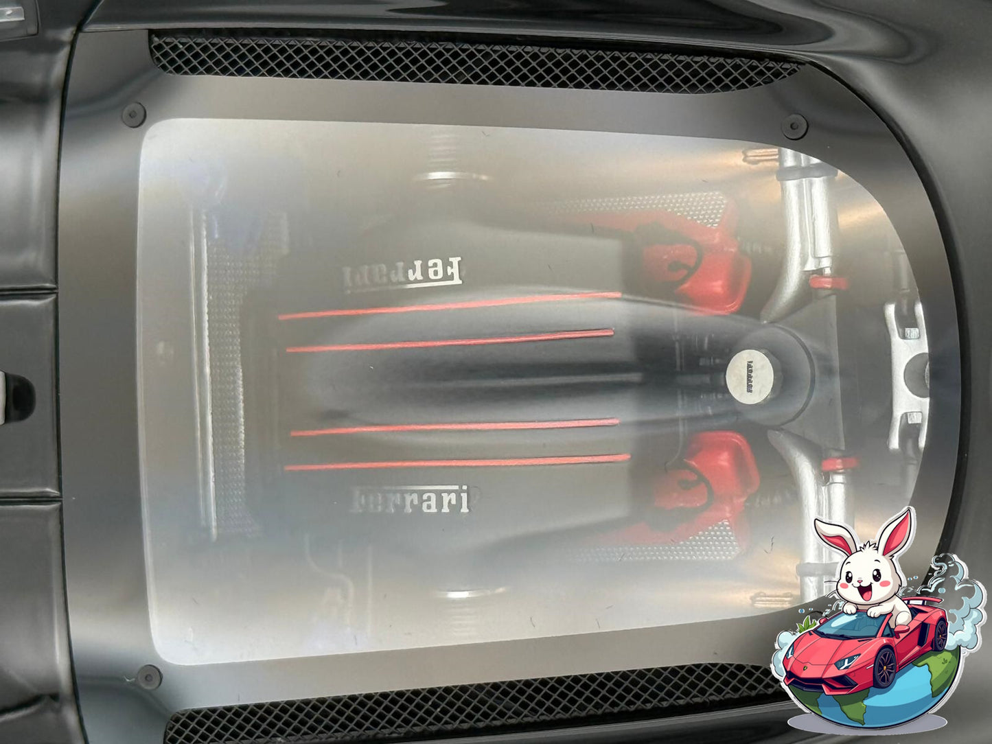Henson & Heaven 1:18 Ferrari FXX (Diamond Black)