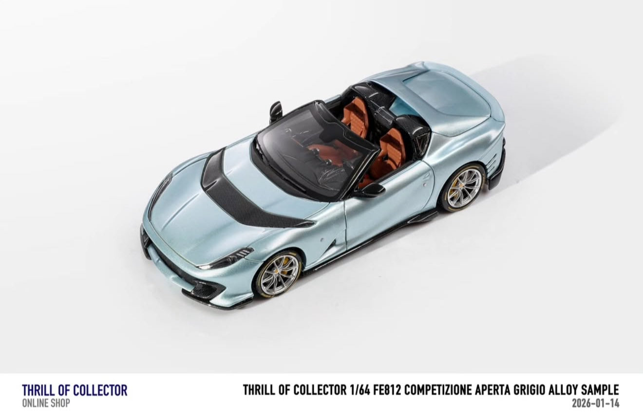 PREORDER TOC 1:64 Ferrari 812 Competizione Aperta