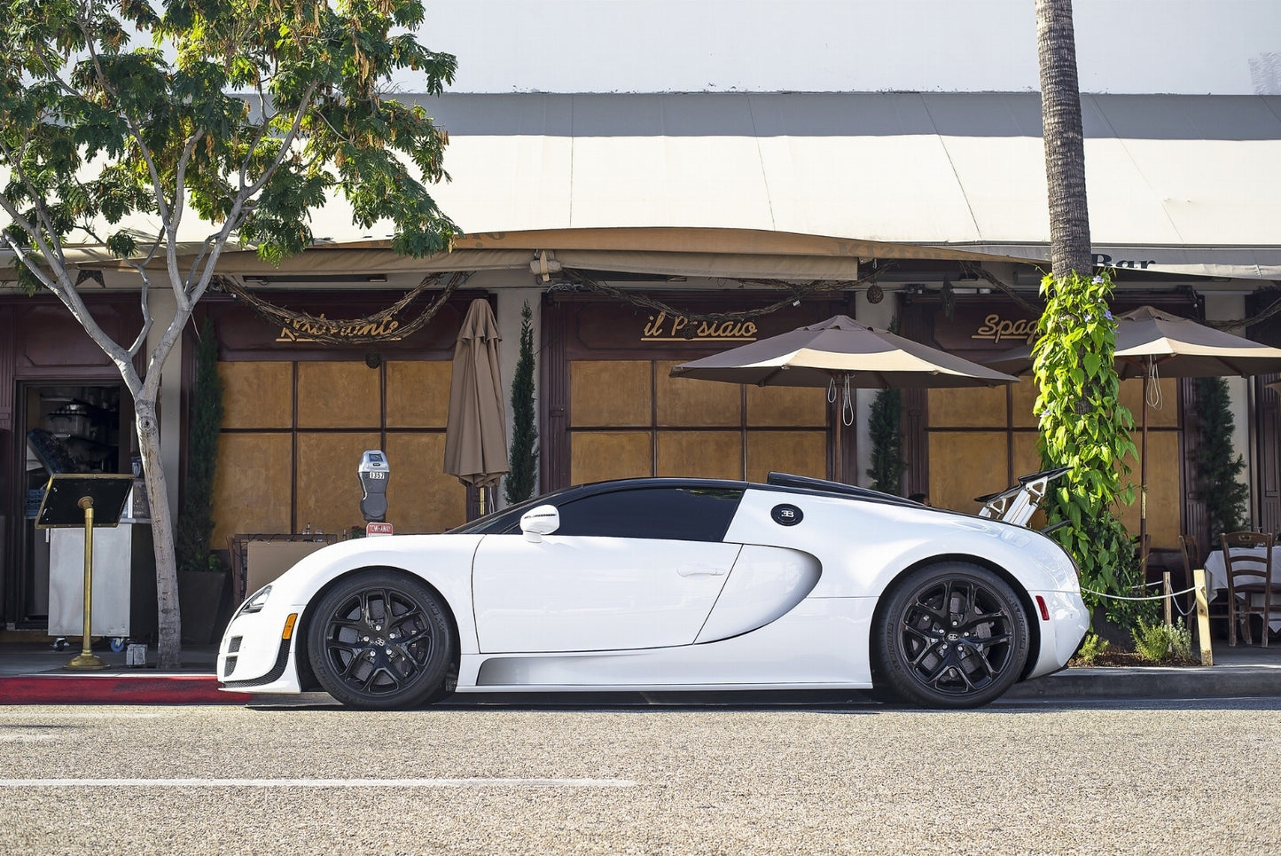 PREORDER HH Model x Miniature Planet 1:18 Bugatti Veyron Vitesse L'Orque Blanc 1 of 1'