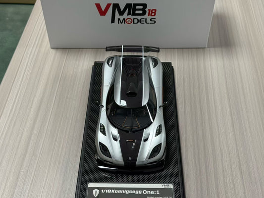VMB 1:18 Koenigsegg One:1 (Silver)