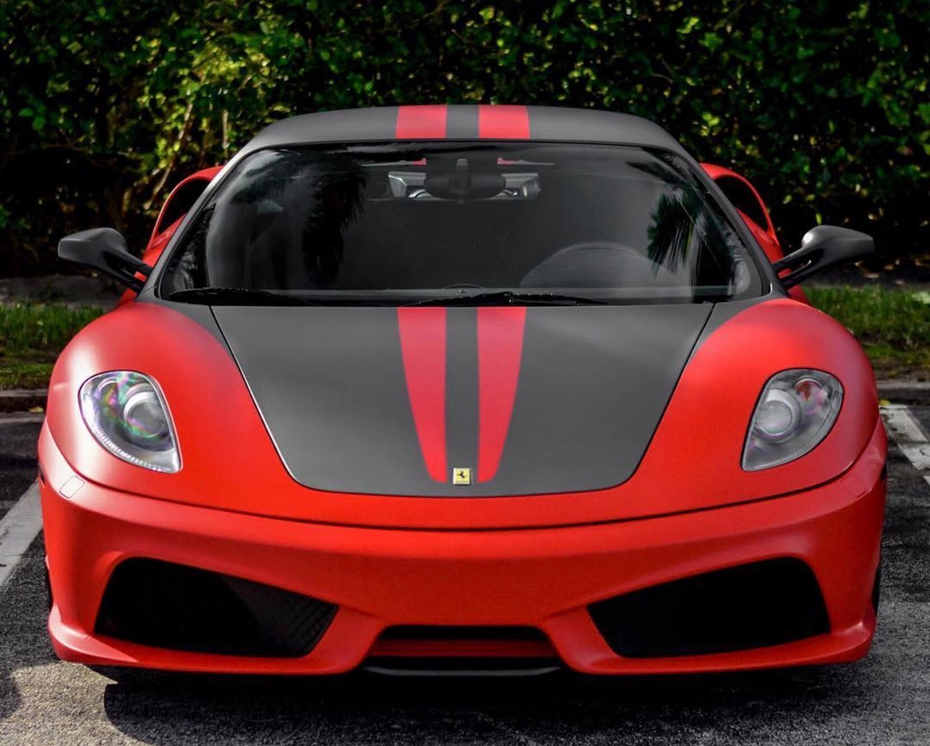 PREORDER 1:18 Ferrari F430 Scuderia - Novitec Rosso 777 (Matte Red)