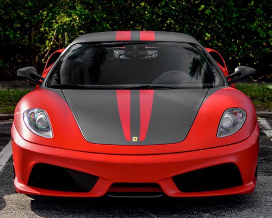 PREORDER 1:18 Ferrari F430 Scuderia - Novitec Rosso 777 (Matte Red)