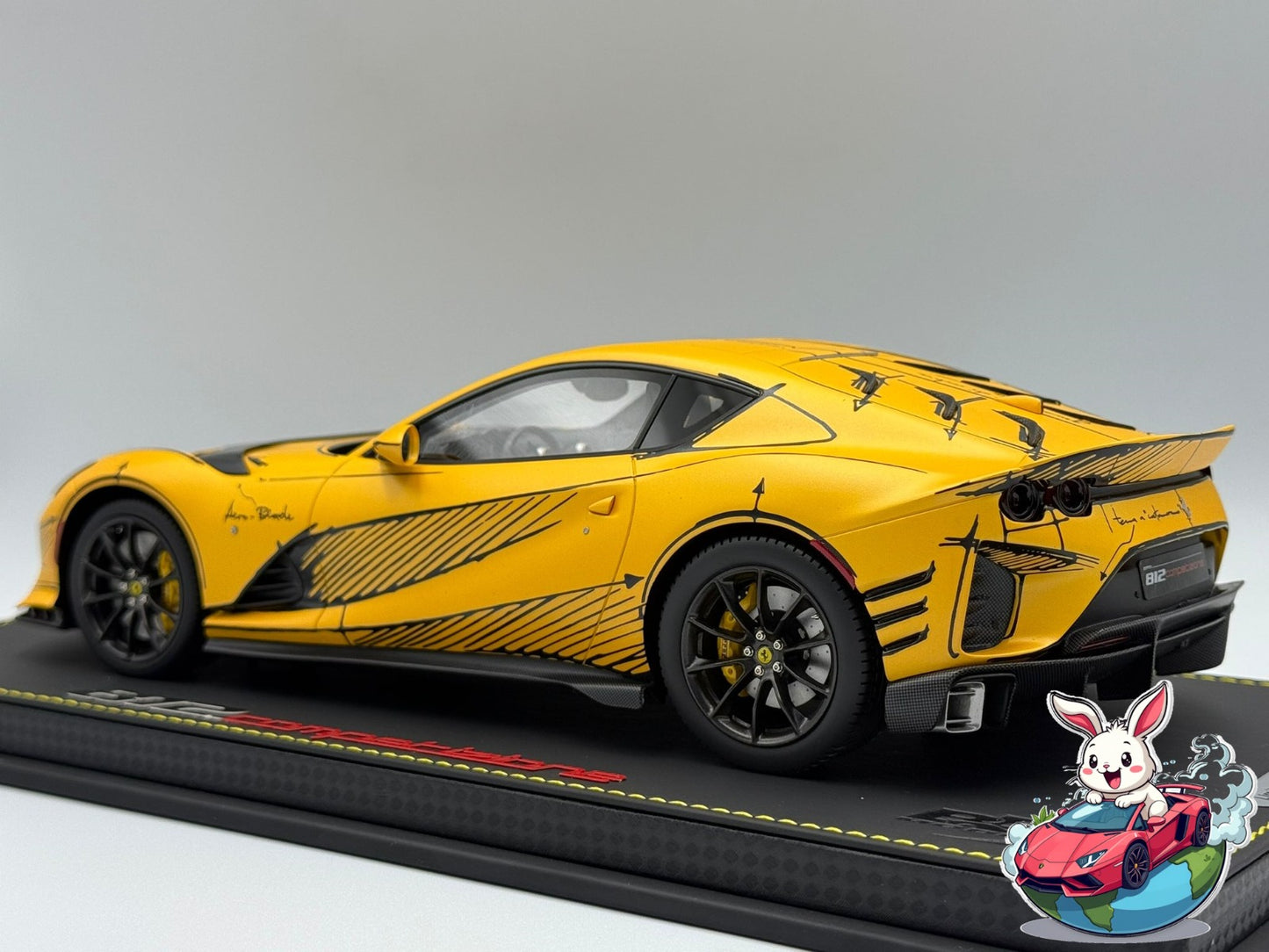 BBR 1:18 Ferrari 812 Competizione (Sketch)