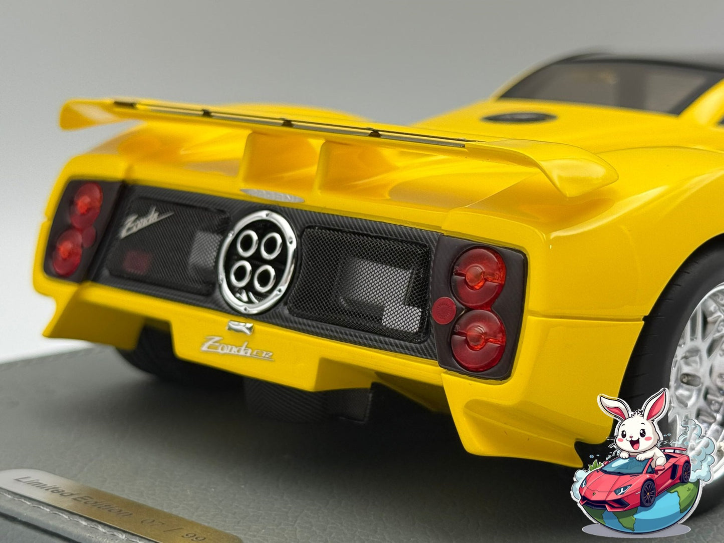 BBR 1:18 Pagani Zonda C12 (Yellow)