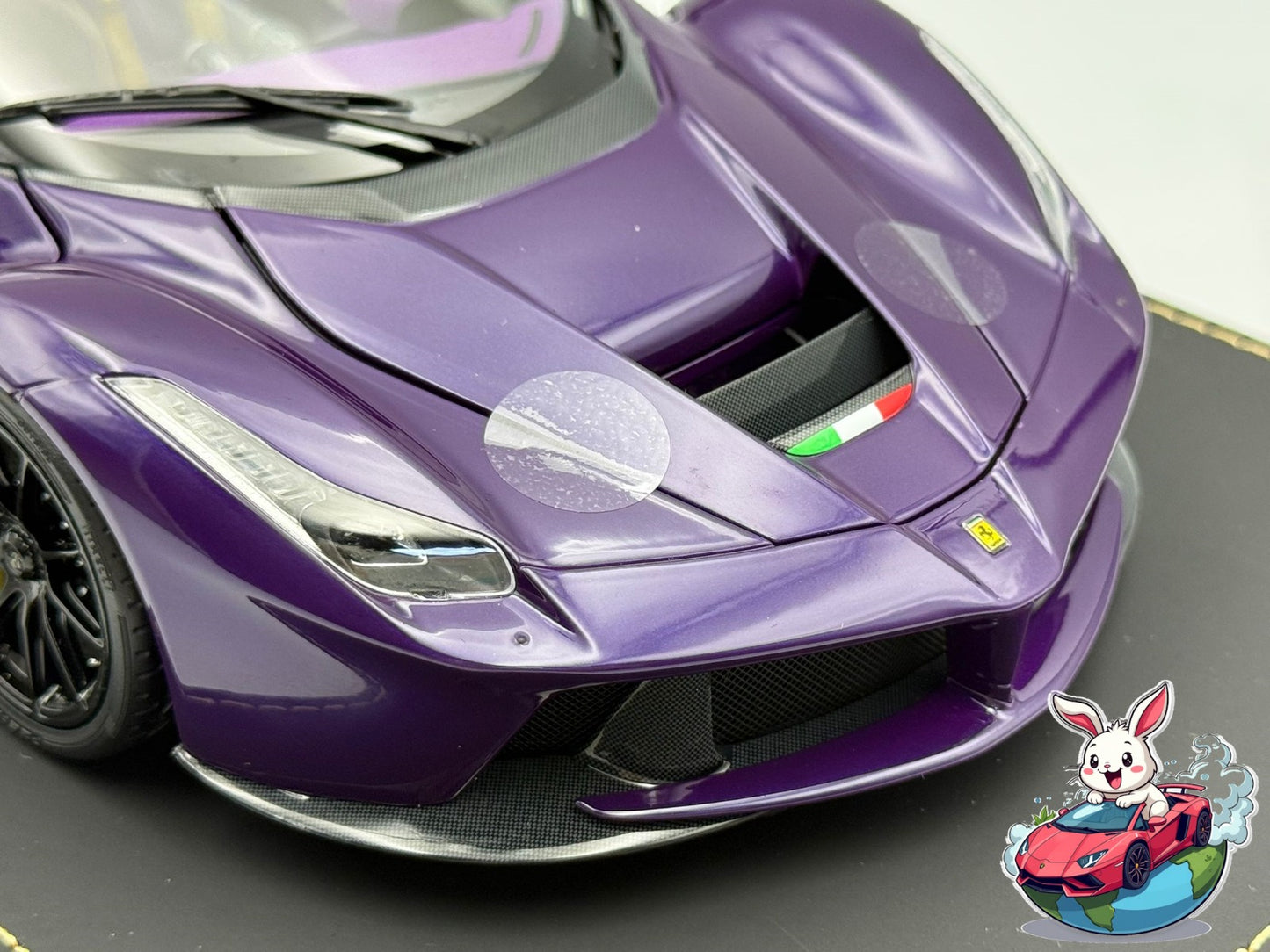 BBR 1:18 Ferrari Laferrari Purple Dubai TAILOR MADE