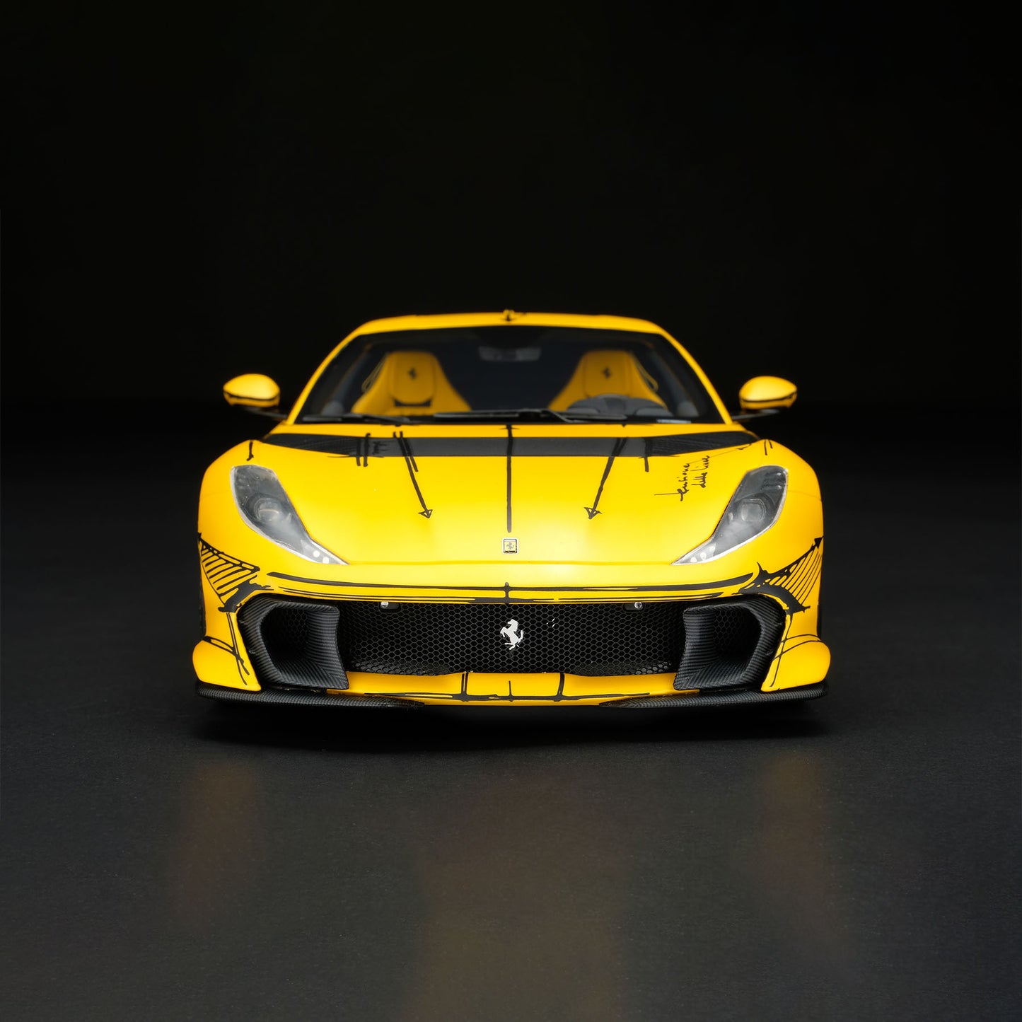 Amalgam 1:18 Ferrari 812 Competizione 'Sketch'