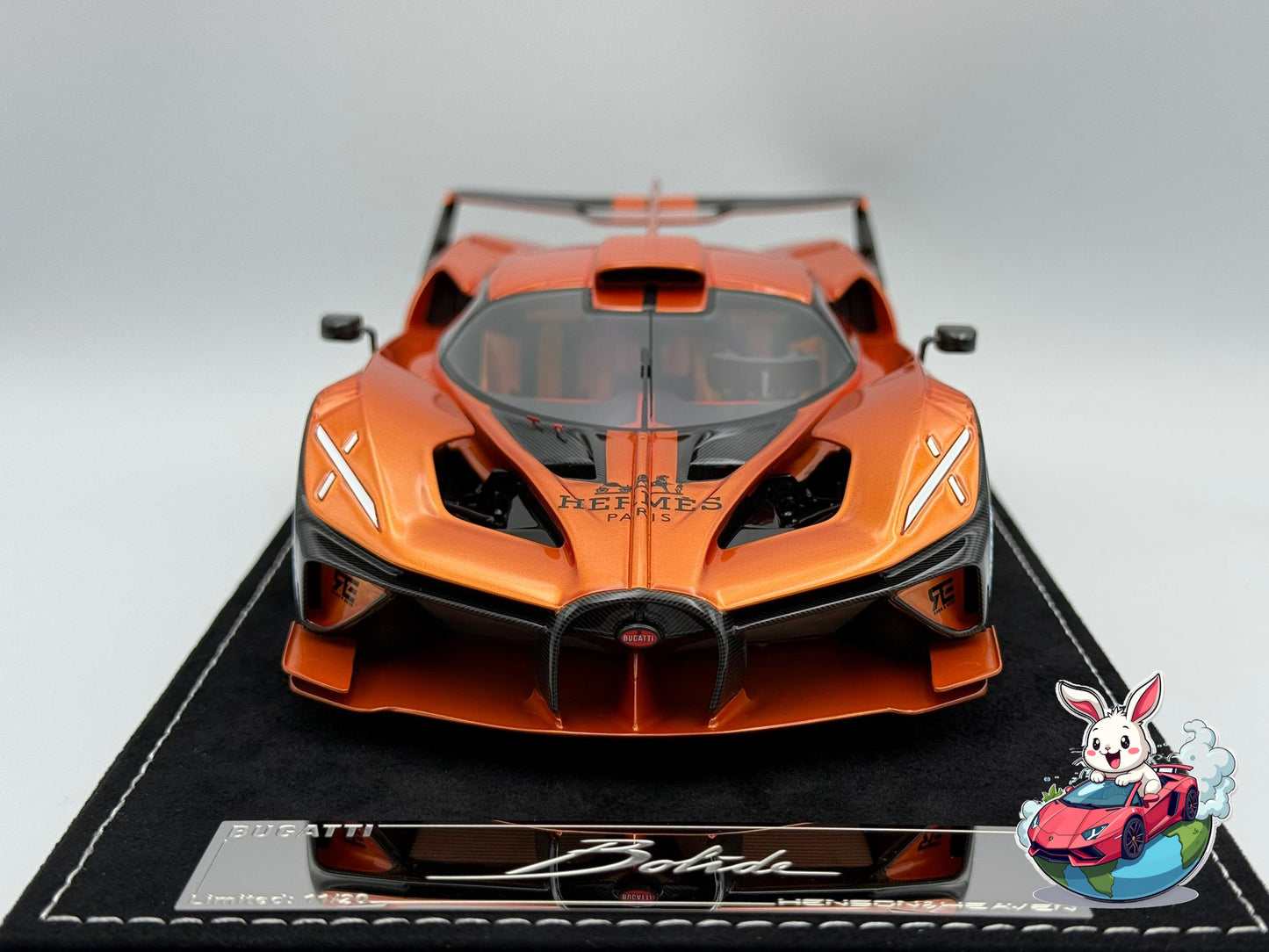 Henson & Heaven 1:18 Bugatti Bolide HERMES
