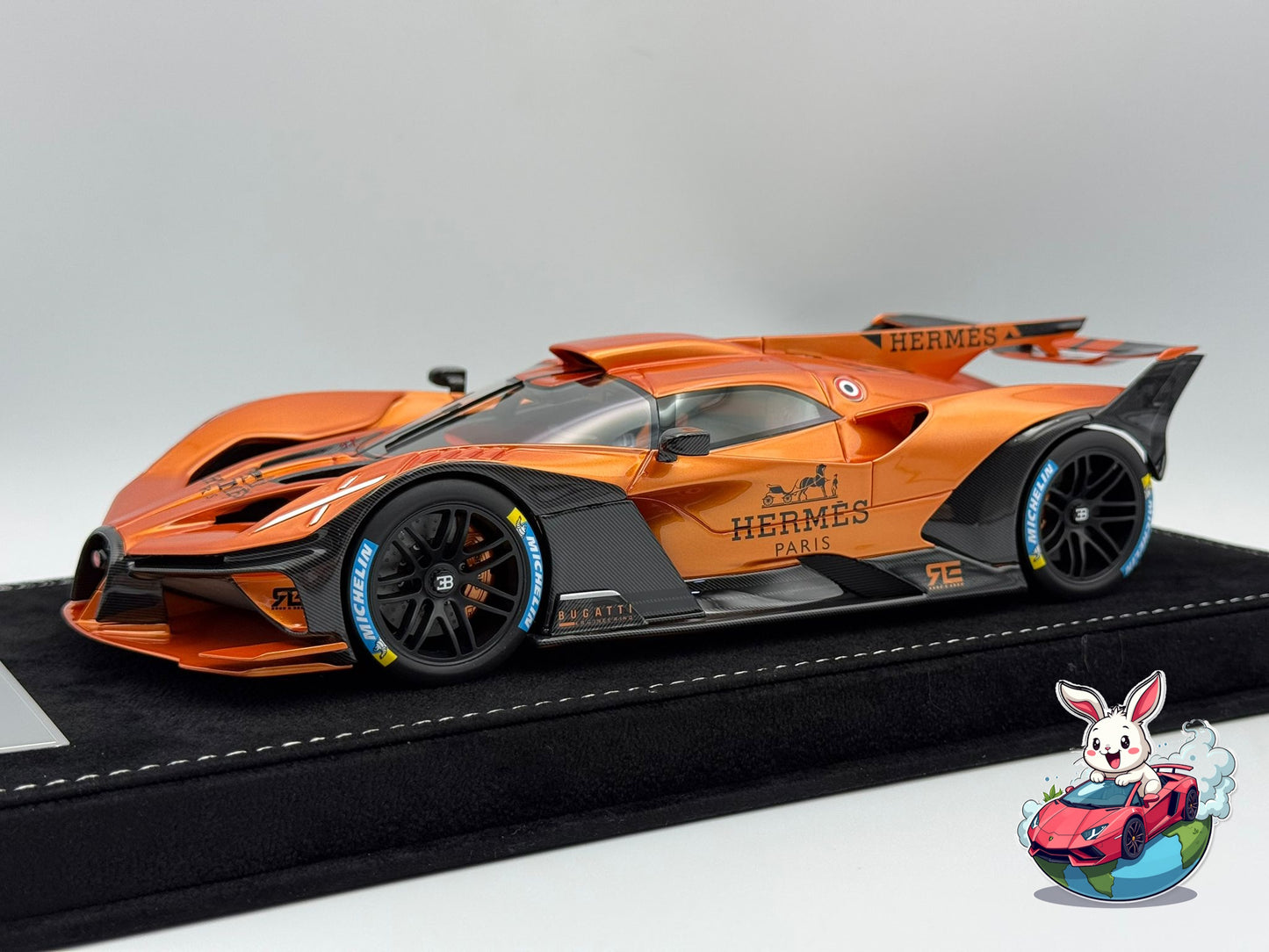 Henson & Heaven 1:18 Bugatti Bolide HERMES
