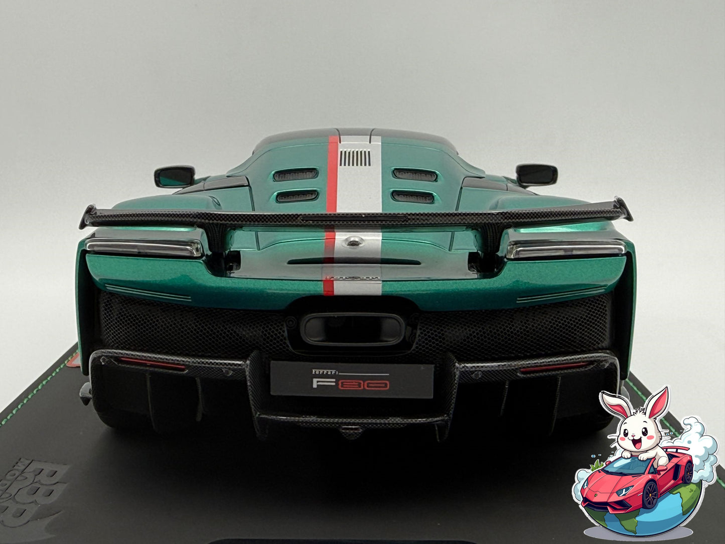 BBR 1:18 Ferrari F80 (Green Jewel - Bicolore Wheels)