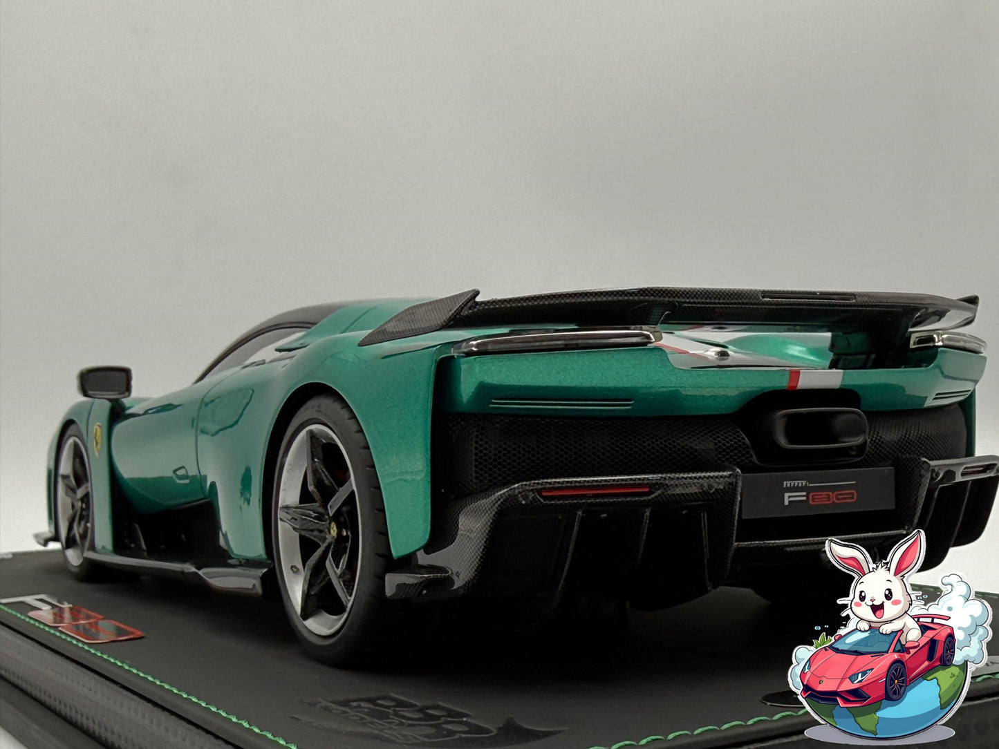 BBR 1:18 Ferrari F80 (Green Jewel - Bicolore Wheels)