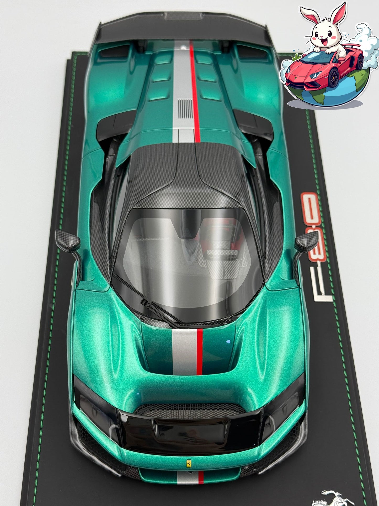 BBR 1:18 Ferrari F80 (Green Jewel - Bicolore Wheels)