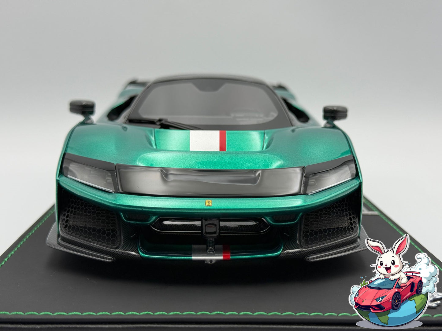 BBR 1:18 Ferrari F80 (Green Jewel - Bicolore Wheels)