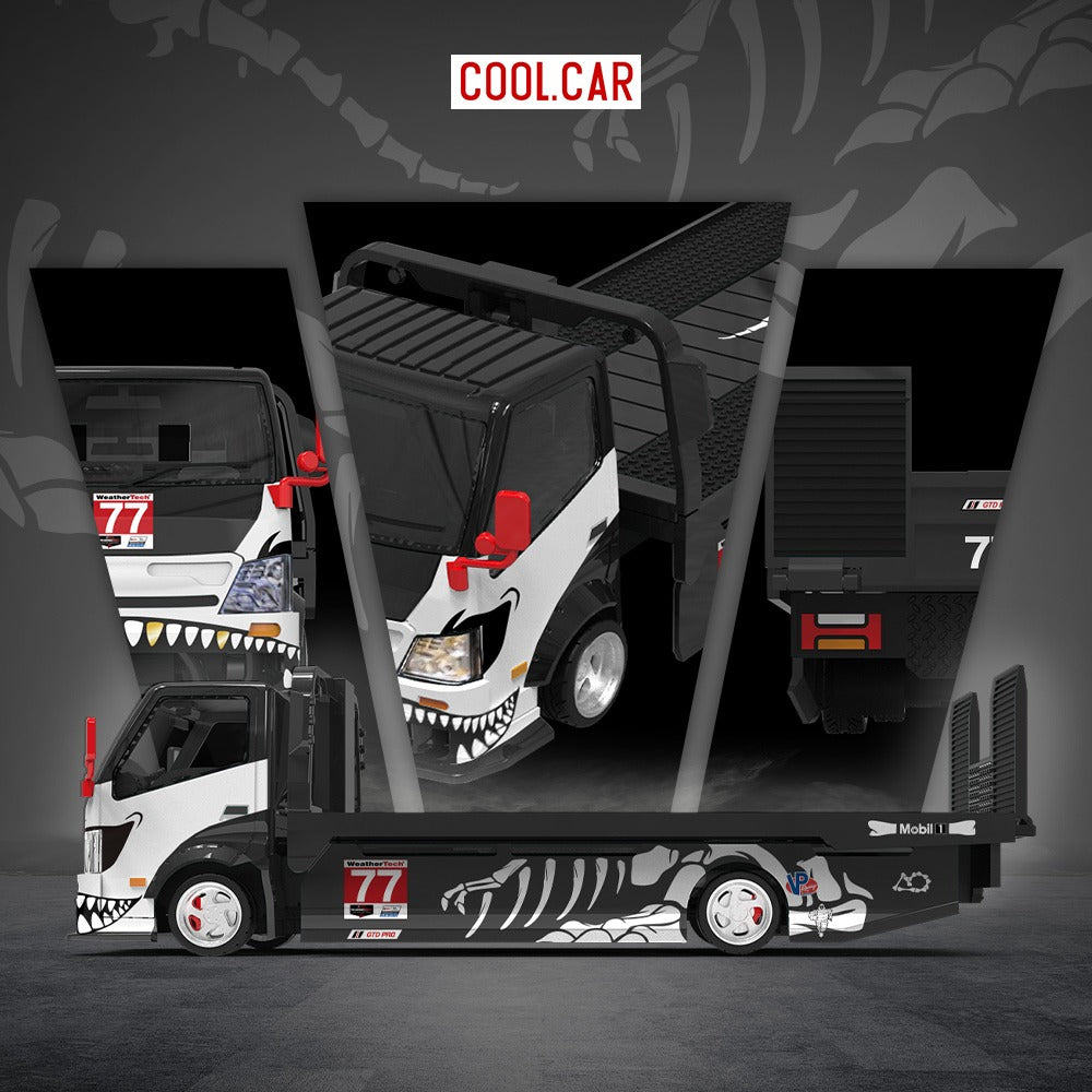PREORDER Cool Car 1:64 Hino H300 Flatbed Truck - Zibo 77