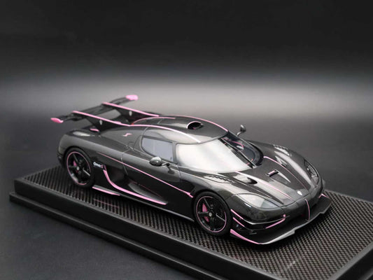 PREORDER VMB 1:18 Koenigsegg One:1 JC (Carbon/Pink)