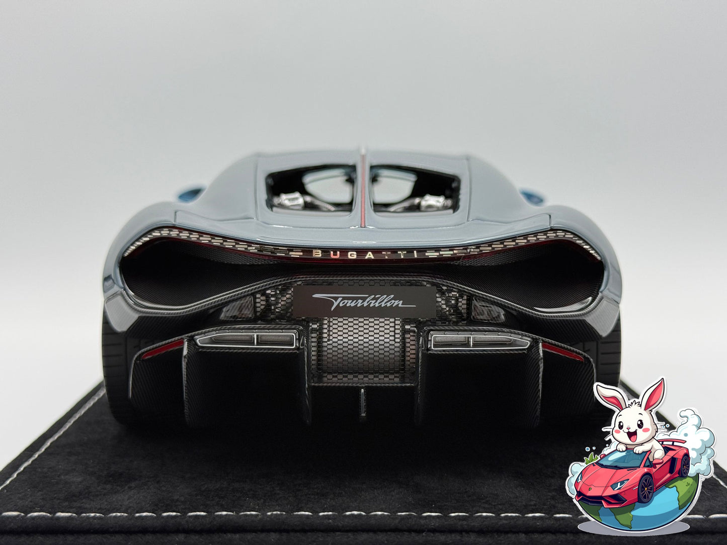 Henson & Heaven 1:18 Bugatti Tourbillon (Silver Blue/Deep Blue)