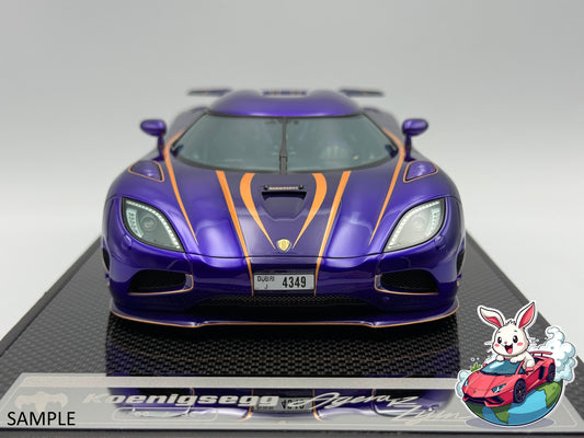PREORDER VMB x Miniature Planet 1:18 Koenigsegg Agera R 'Zijin'