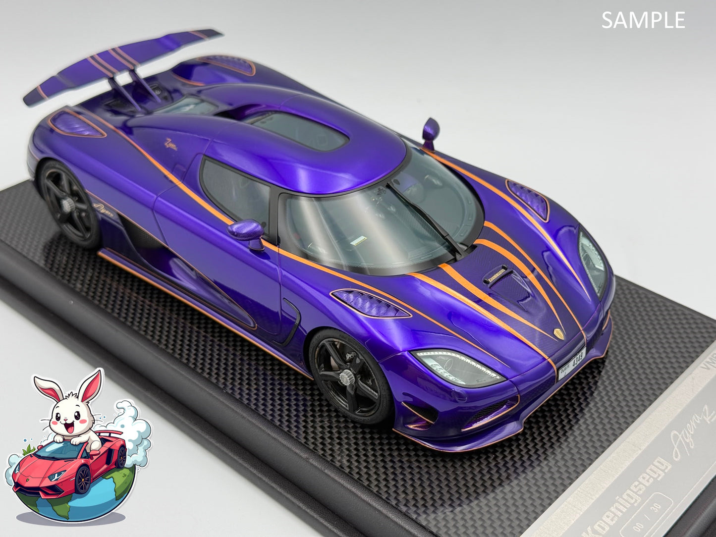 PREORDER VMB x Miniature Planet 1:18 Koenigsegg Agera R 'Zijin'