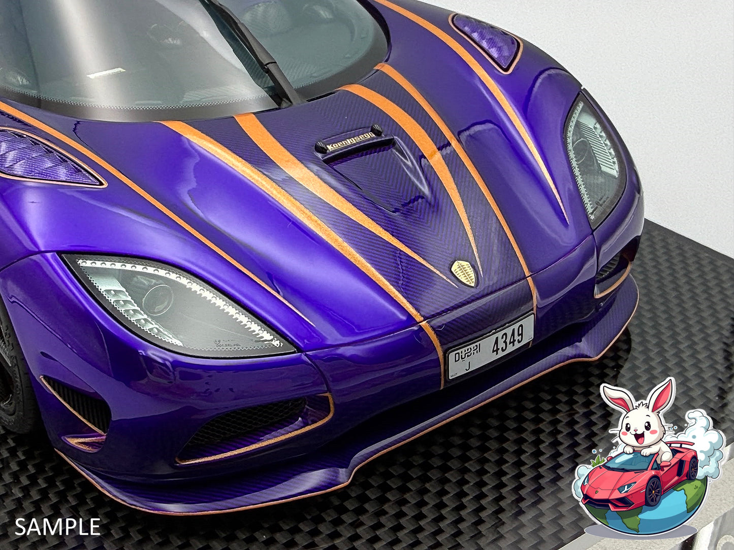 PREORDER VMB x Miniature Planet 1:18 Koenigsegg Agera R 'Zijin'