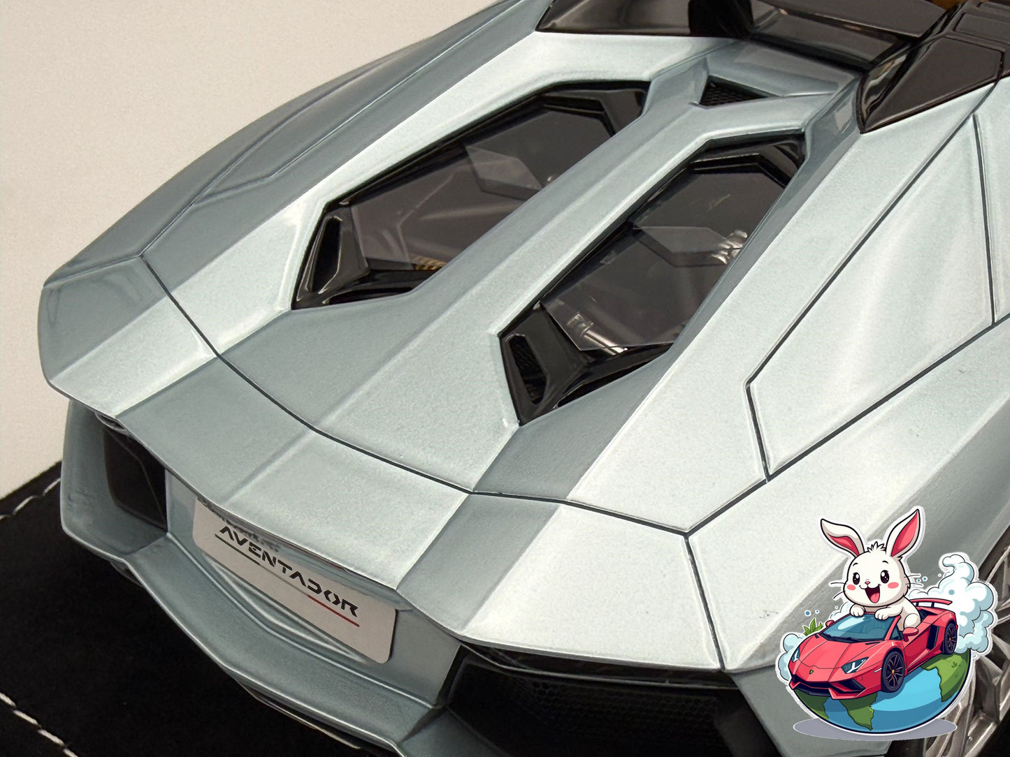 Henson & Heaven 1:18 Lamborghini Aventador LP700-4 Roadster (Azzurro Thetys)