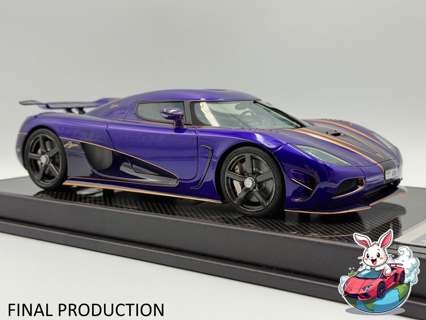 VMB x Miniature Planet 1:18 Koenigsegg Agera R 'Zijin'