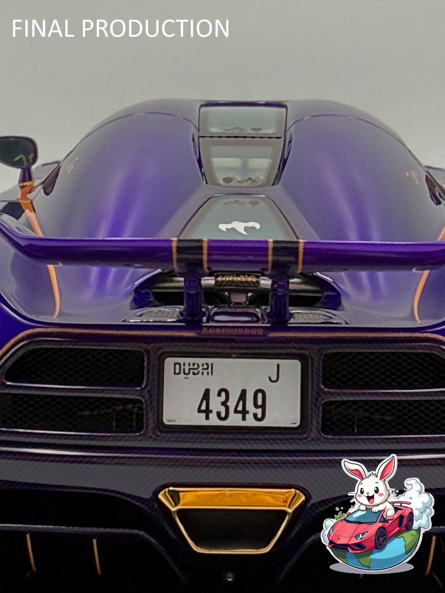 VMB x Miniature Planet 1:18 Koenigsegg Agera R 'Zijin'