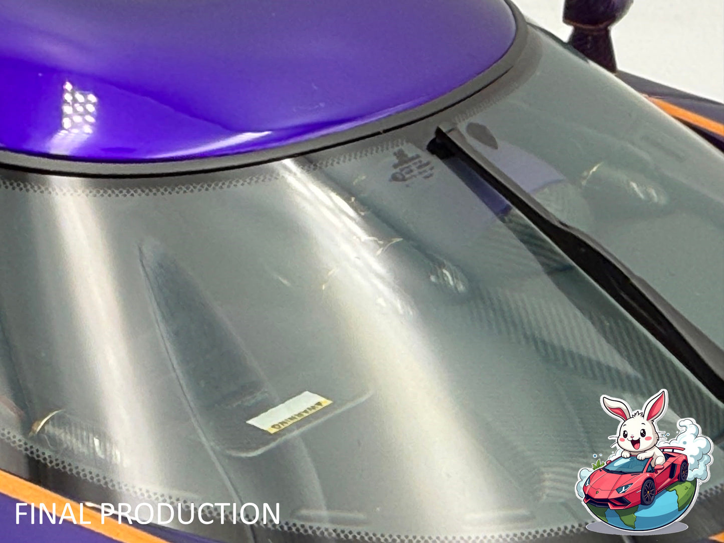 [Consignment Unit] VMB x Miniature Planet 1:18 Koenigsegg Agera R (Zijin) - Metallic Purple/Gold