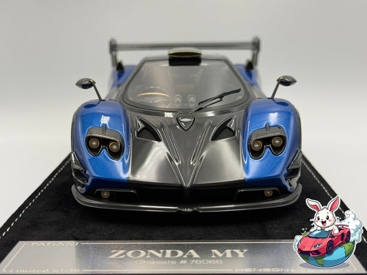 Henson & Heaven 1:18 Pagani Zonda MY (Blue)