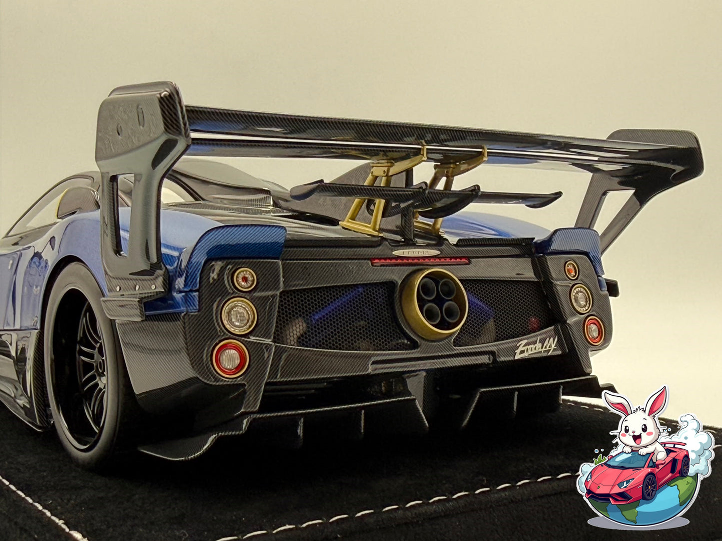 Henson & Heaven 1:18 Pagani Zonda MY (Blue)