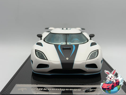 VMB 1:18 Koenigsegg Agera R 'King' (Matte White)