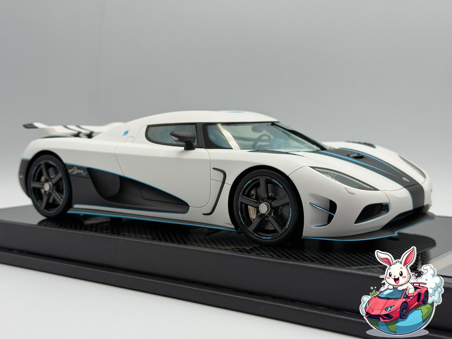 VMB 1:18 Koenigsegg Agera R 'King' (Matte White)