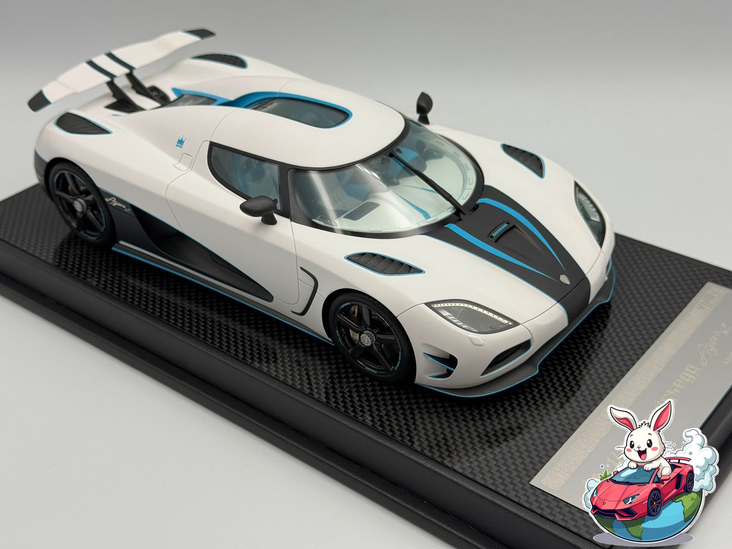 VMB 1:18 Koenigsegg Agera R 'King' (Matte White)