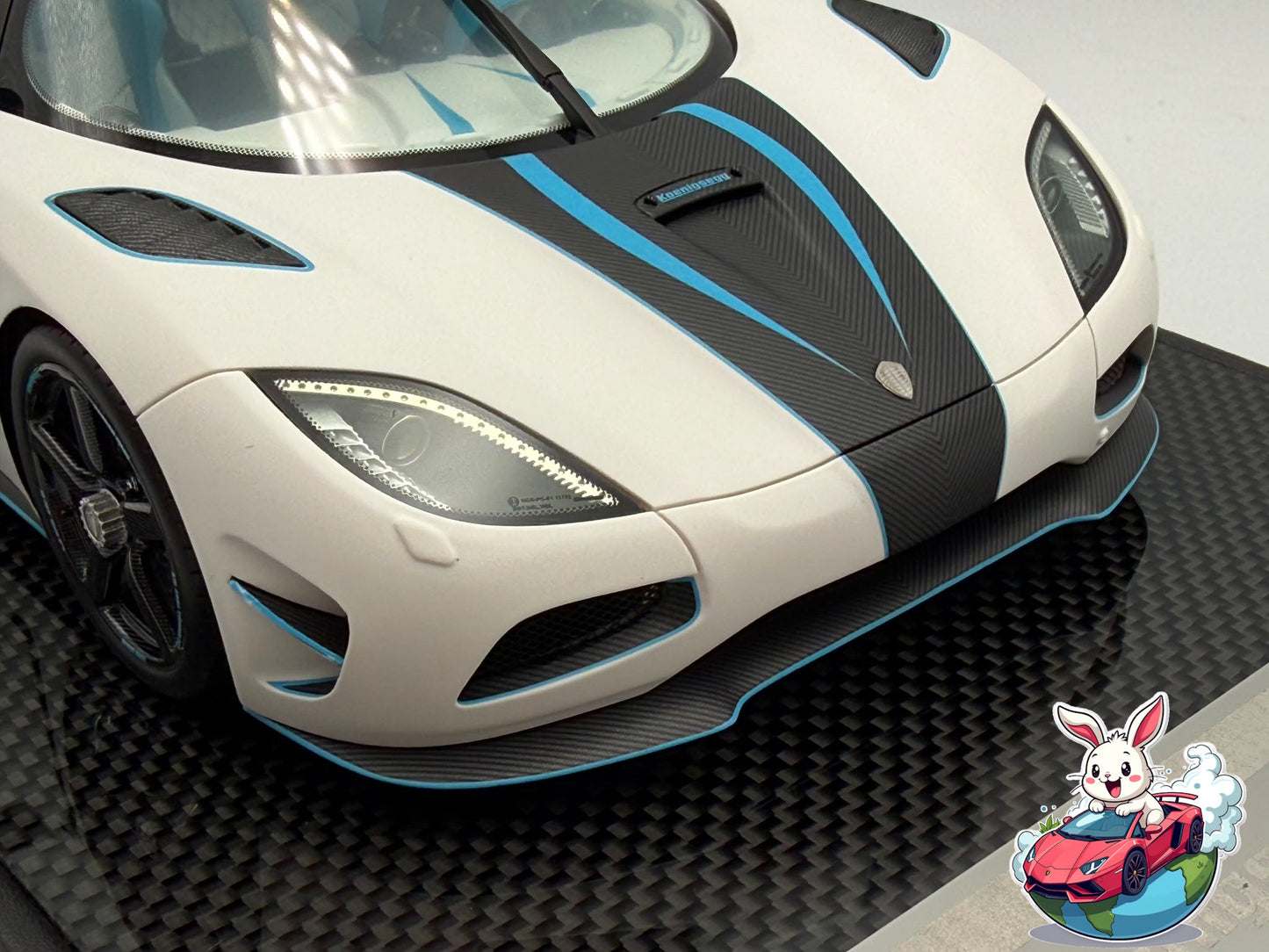 VMB 1:18 Koenigsegg Agera R 'King' (Matte White)
