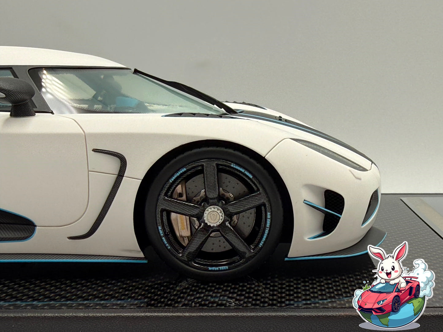 VMB 1:18 Koenigsegg Agera R 'King' (Matte White)
