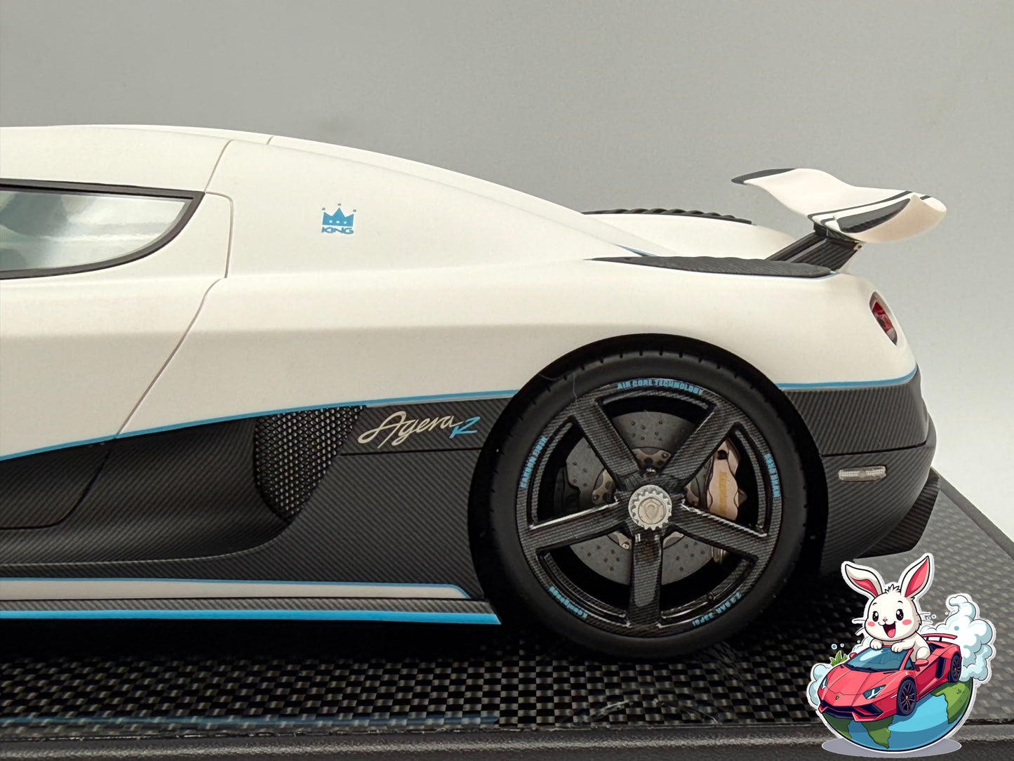 VMB 1:18 Koenigsegg Agera R 'King' (Matte White)