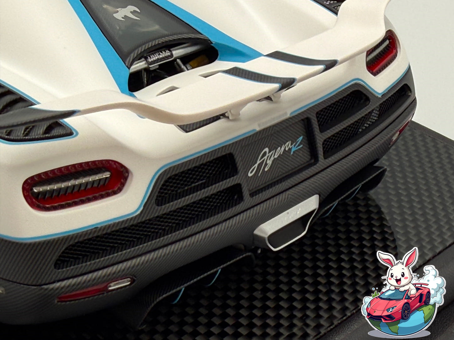 VMB 1:18 Koenigsegg Agera R 'King' (Matte White)
