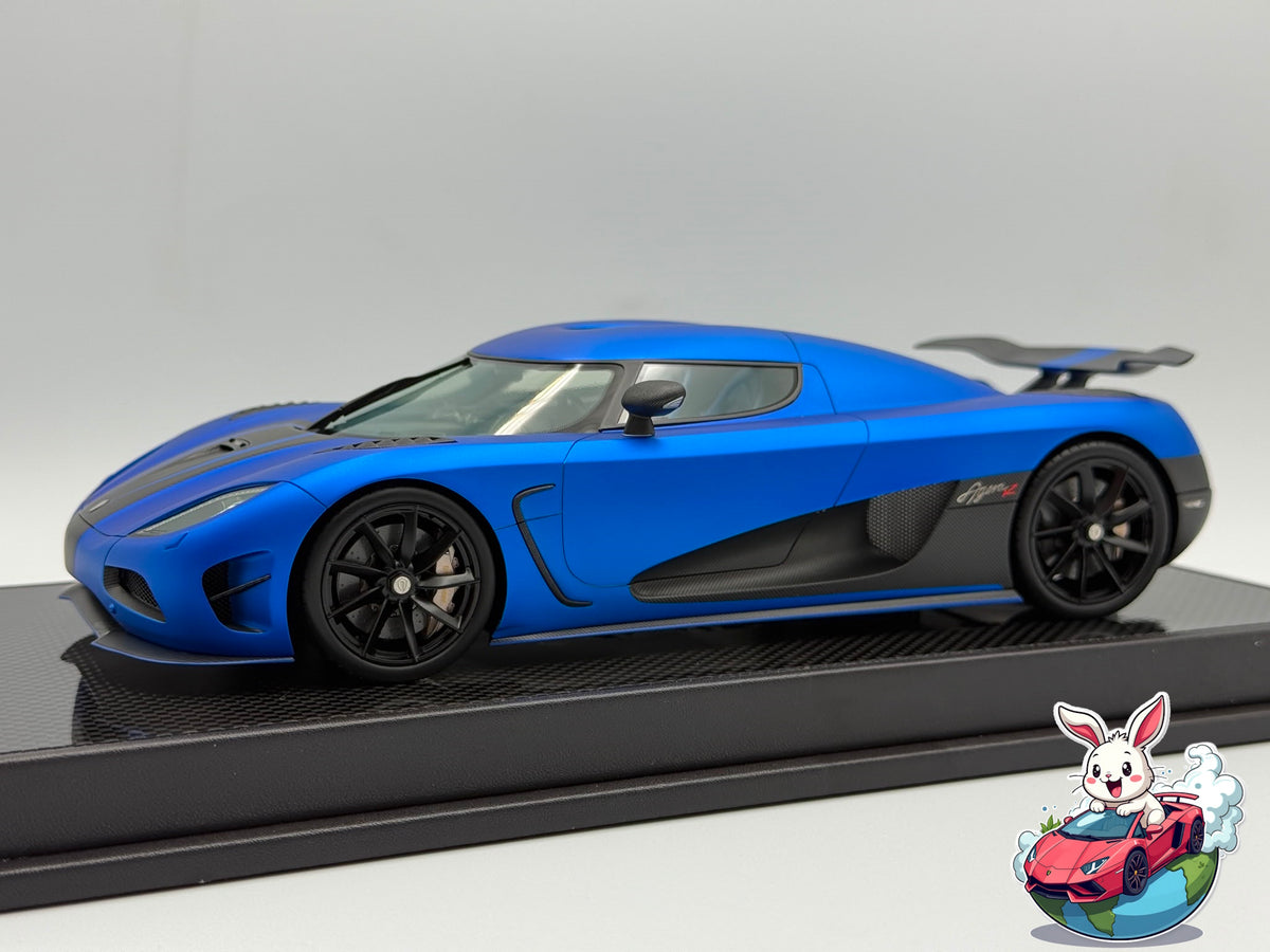 VMB 1:18 Koenigsegg Agera R (Matte Imperial Blue)