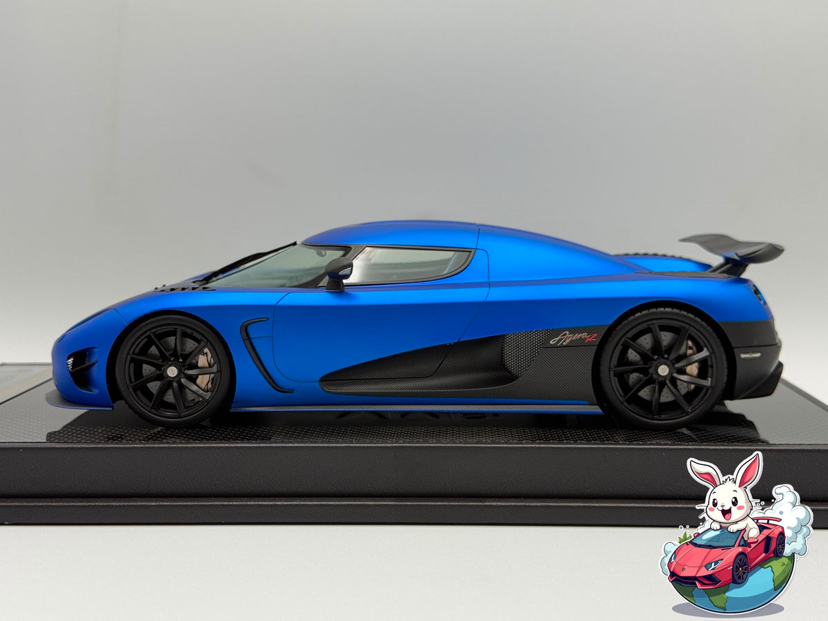 VMB 1:18 Koenigsegg Agera R (Matte Imperial Blue)