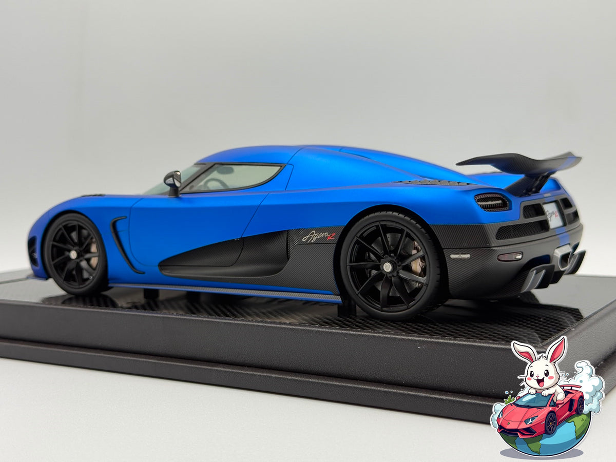VMB 1:18 Koenigsegg Agera R (Matte Imperial Blue)