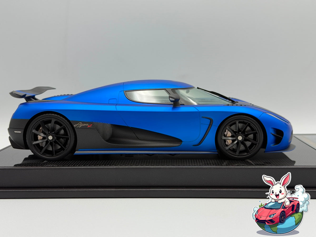 VMB 1:18 Koenigsegg Agera R (Matte Imperial Blue)