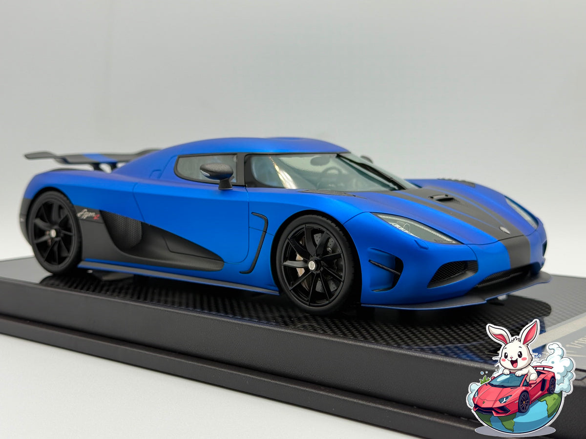 VMB 1:18 Koenigsegg Agera R (Matte Imperial Blue)