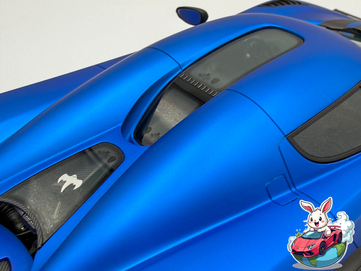 VMB 1:18 Koenigsegg Agera R (Matte Imperial Blue)