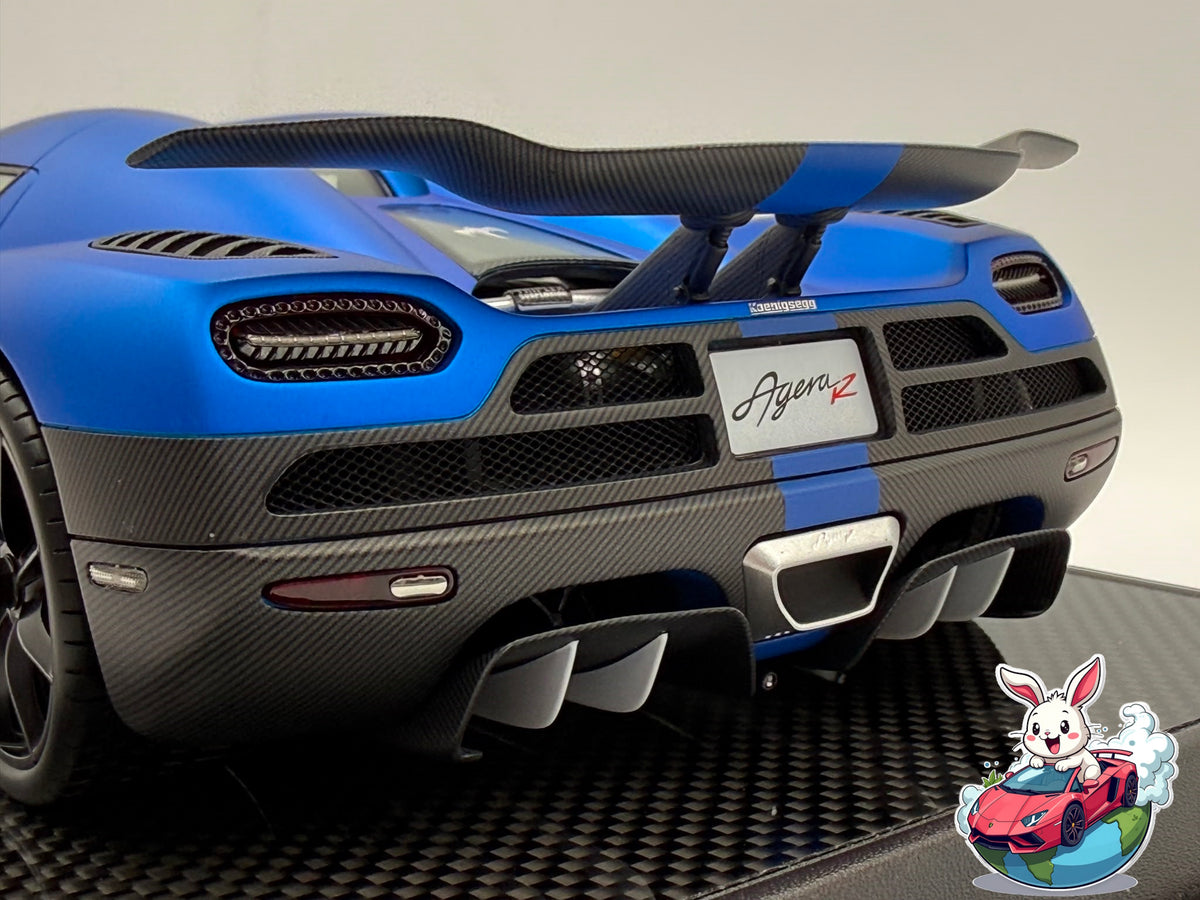 VMB 1:18 Koenigsegg Agera R (Matte Imperial Blue)