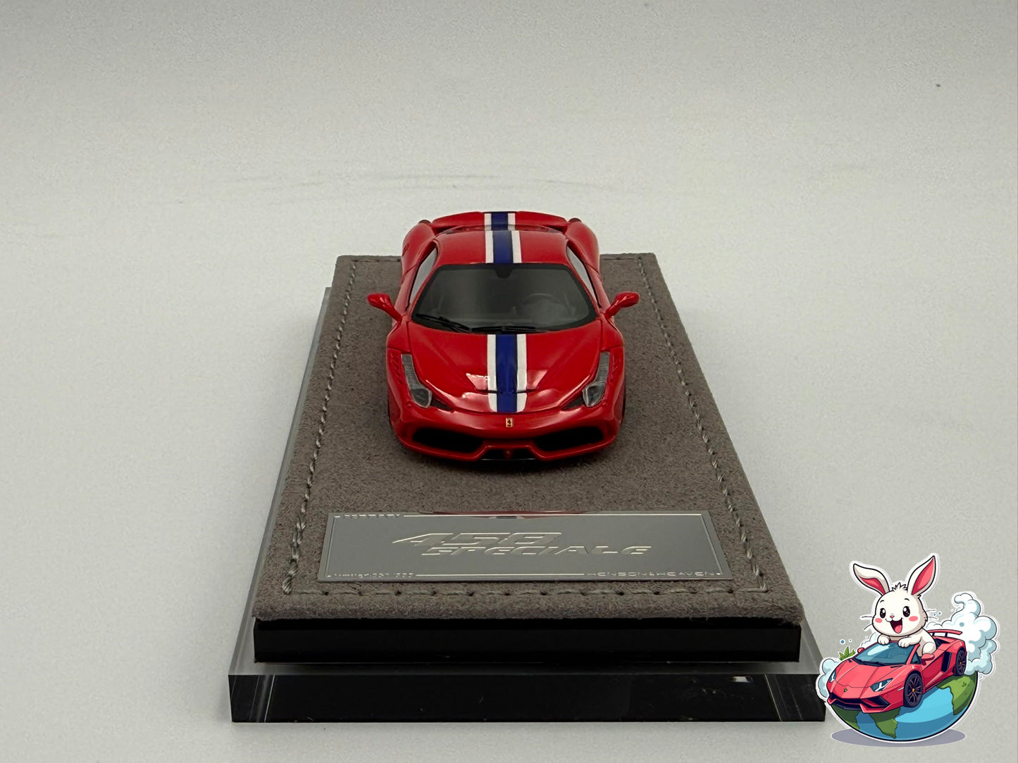 Henson & Heaven 1:64 Ferrari 458 Speciale (Launch Configuration) - Rosso Corsa